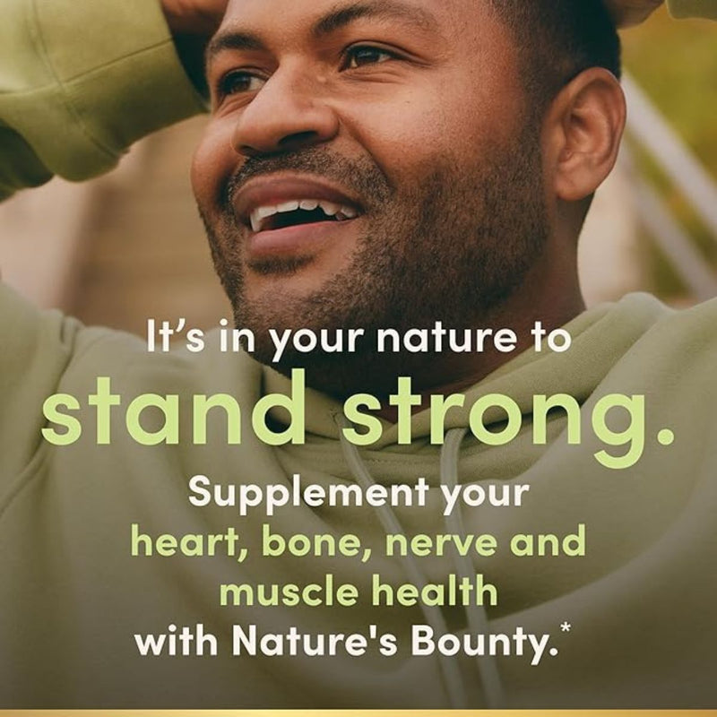 Natures Bounty Magnesium Oxide 500mg 100 Tablets