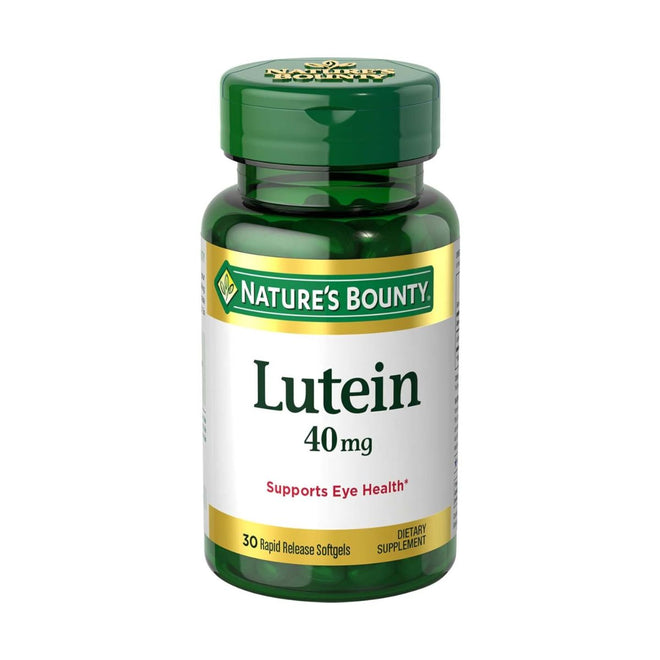 Natures Bounty Lutein 40mg 30 Softgel
