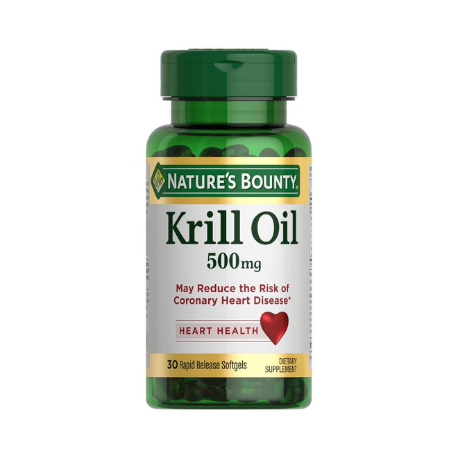 Natures Bounty Krill Oil 500mg 30 Softgel