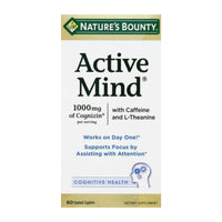 Natures Bounty Active Mind 60 Tablets