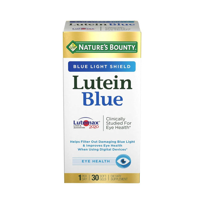 Natures Bounty Lutein Blue 30 Softgel