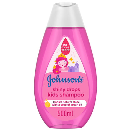 Johnsons Baby Kids Shampoo Shiny Drops 500ml