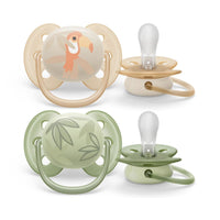 Philips Avent Ultra Soft Pacifier 0-6 Months Boy 2 Pack