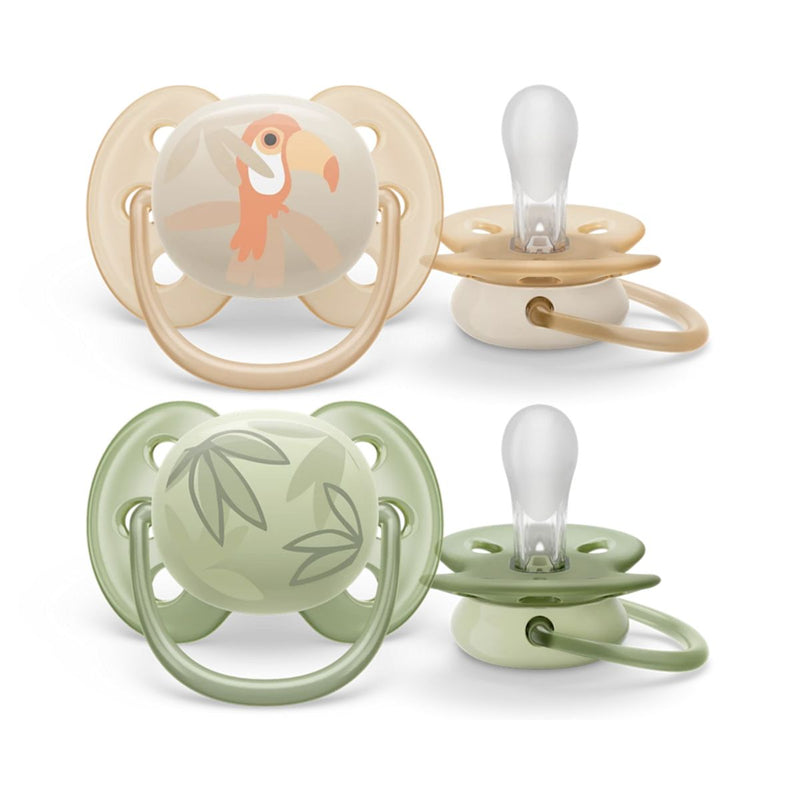 Philips Avent Ultra Soft Pacifier 0-6 Months Boy 2 Pack