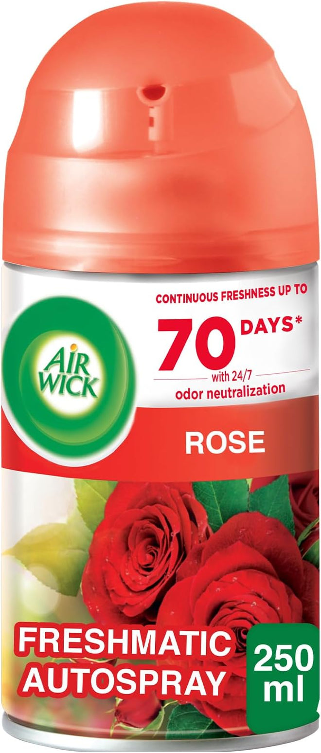 Air Wick Air Freshener Freshmatic Automatic Spray Refill Rose 250ml