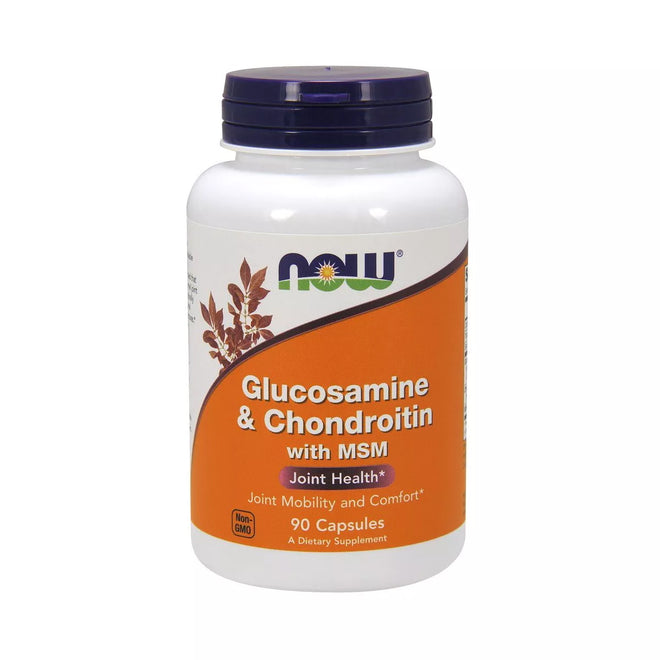Now Glucosamine & Chondroitin With MSM 90 Capsules
