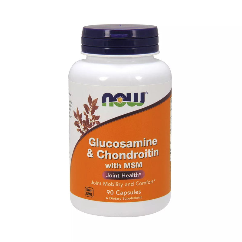 Now Glucosamine & Chondroitin With MSM 90 Capsules