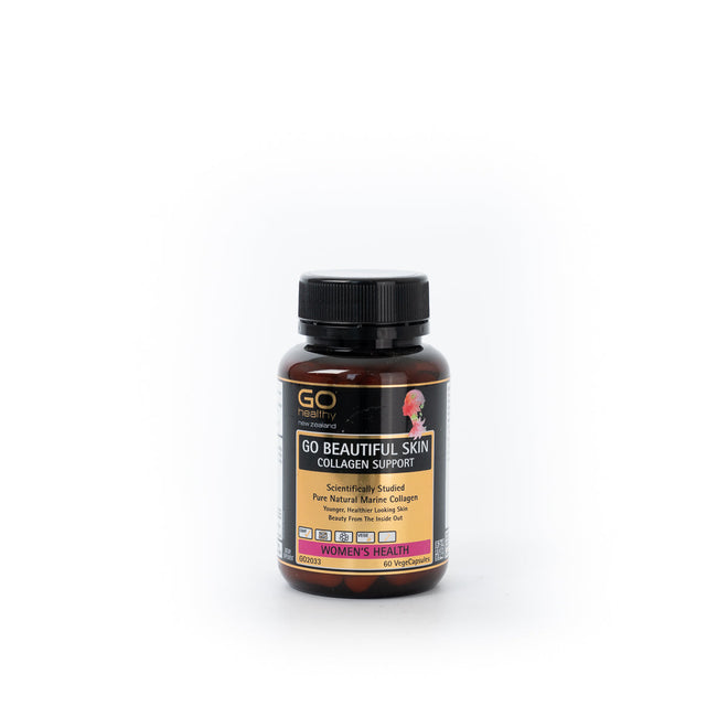 GO Healthy Beautiful Skin Collagen Support 60 VegeCapsules
