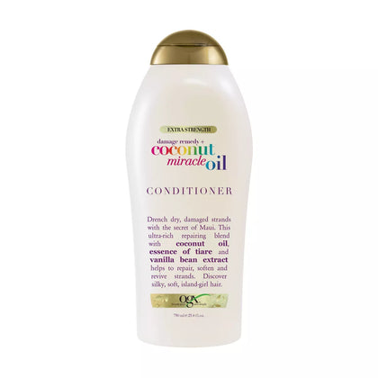 OGX Damage Remedy+ Coconut Miracle Oil Conditioner Extra Strength 385ml