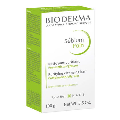 Bioderma Sebium Pain Purifying Cleansing Bar 100g - Chemist Warehouse UAE