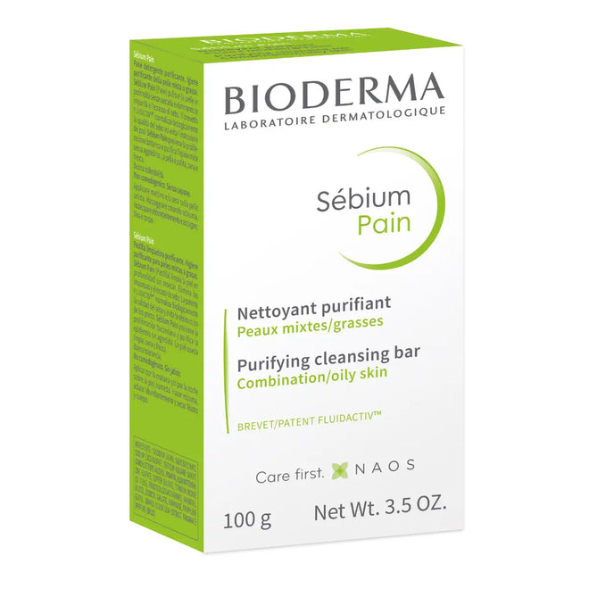 Bioderma Sebium Pain Purifying Cleansing Bar 100g