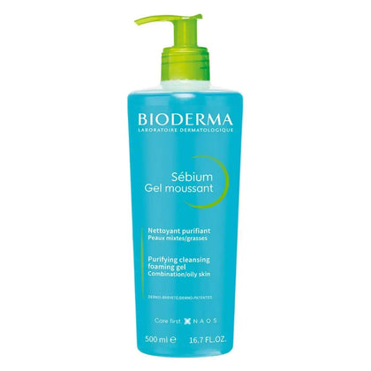 Bioderma Sebium Purifying Foaming Cleanser 500ml - Chemist Warehouse UAE