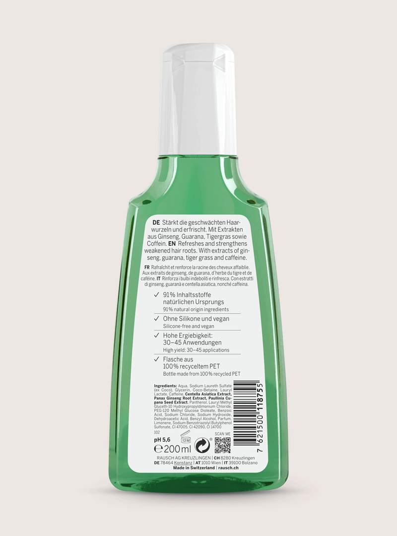 Rausch Ginseng & Caffeine Shampoo 200ml