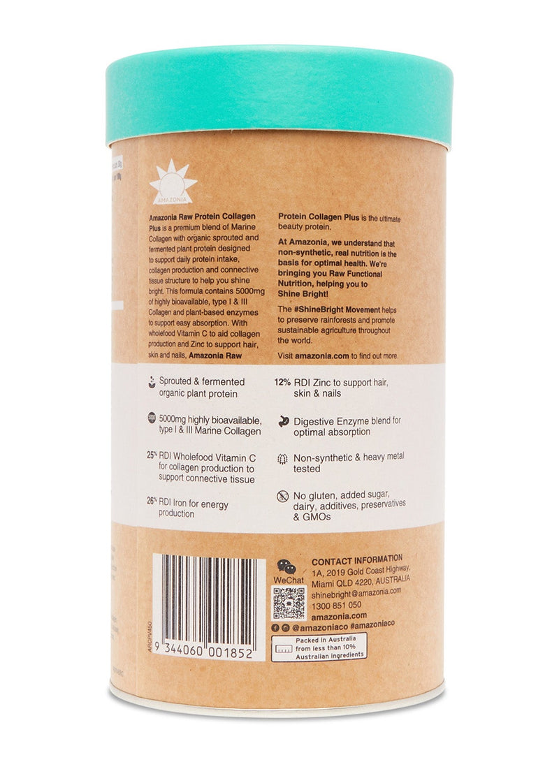 Amazonia RAW Collagen Protein+ 450g