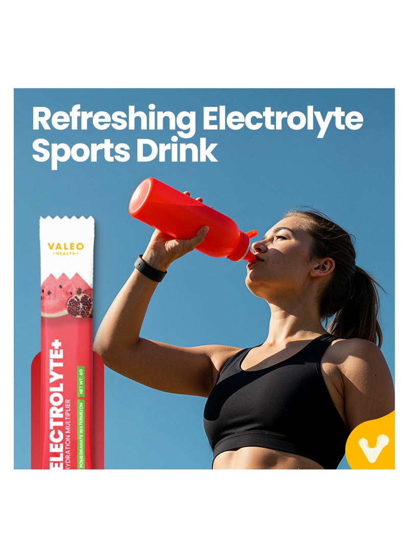 Valeo Hydration Electrolyte+ Pomegranate & Watermelon 20 Packs