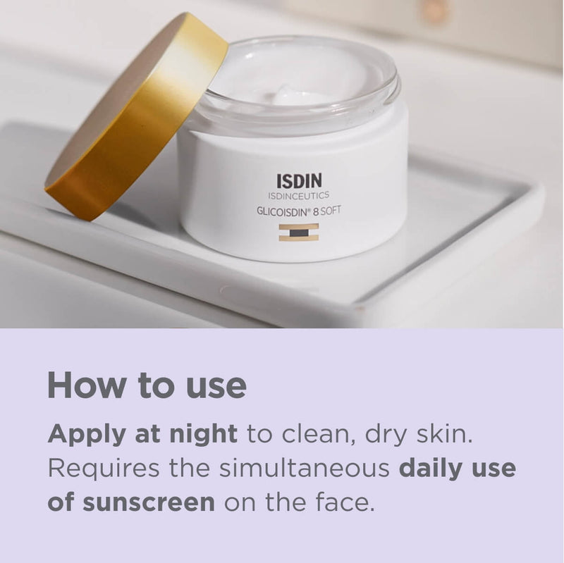 Isdin Isdinceutics Glicoisidin 8 Glycolic Acid Soft Cream 50ml