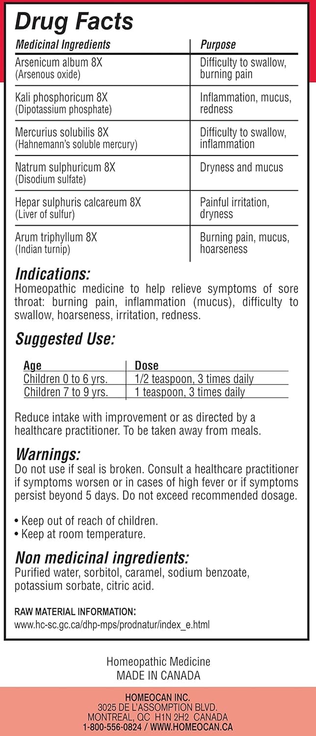 Kids 0 to 9 Throat Ease 100ml