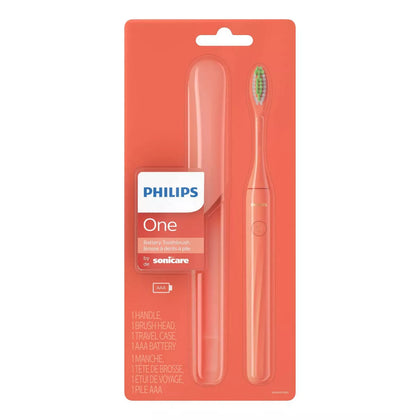 Philips Sonicare One Battery Toothbrush Miami Coral HY1100/01