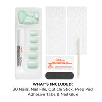 Sally Hansen Salon Effects Perfect Press-On Nails SV411 In Amaze-Mint