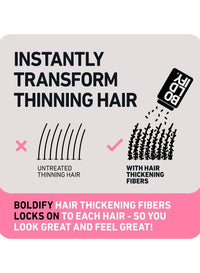 Boldify Hair Building Fiber Light Brown 12g