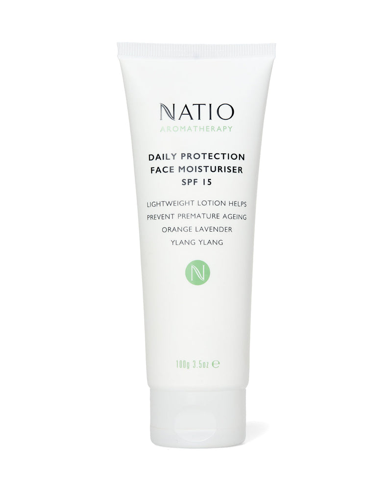 Natio Daily Protection Face Moisturiser SPF15 100g