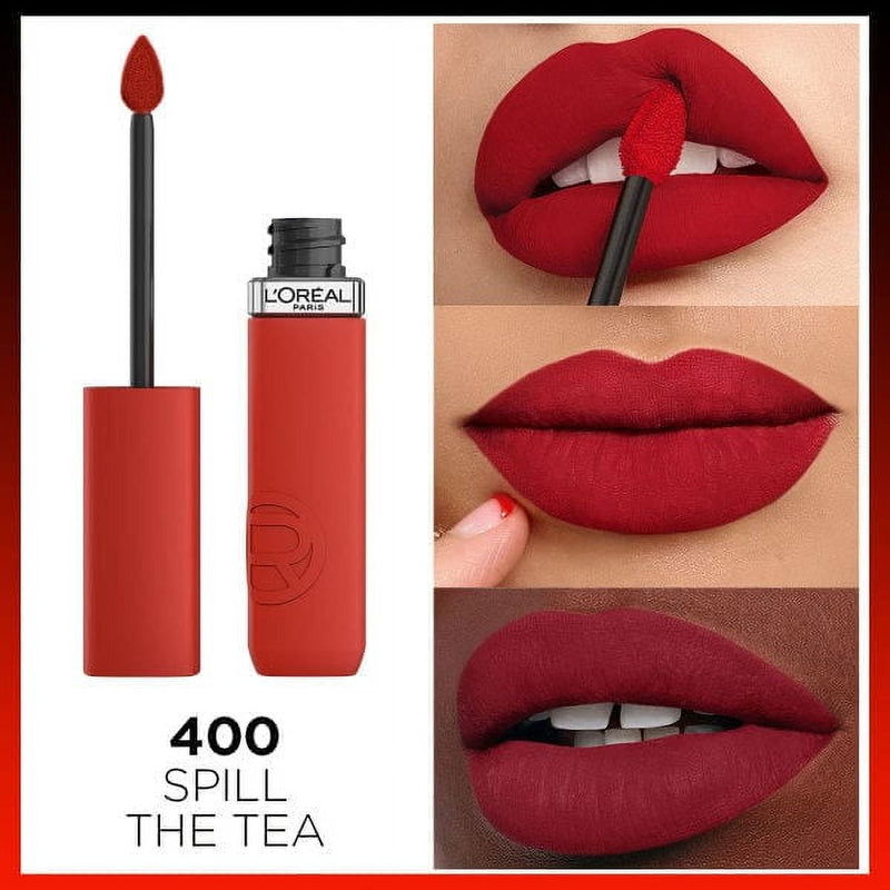 Loreal Paris Color Riche Intense Matte Lipstick 400 Spill The Tea