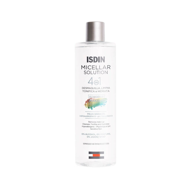 Isdin Micellar Solution 4 In 1 Facial Cleanser 400ml