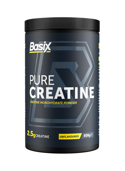 Basix Pure Creatine Unflavored 500g - Chemist Warehouse UAE