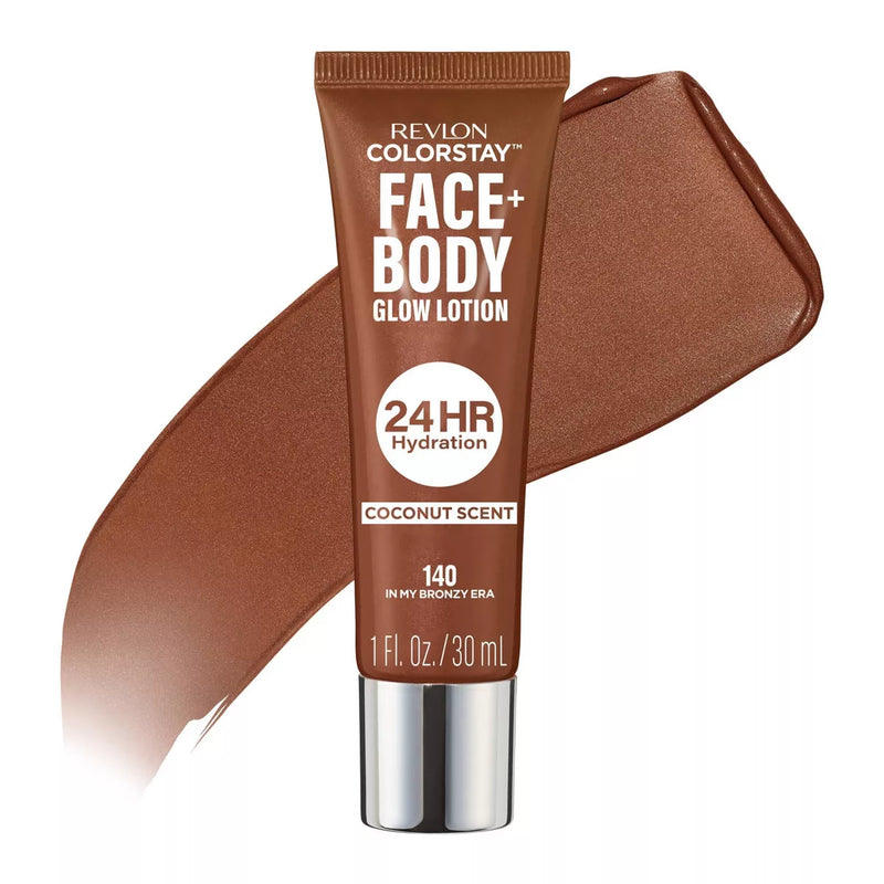 Revlon ColorStay Face + Body Glow Lotion 140 In My Bronzy Era 30ml