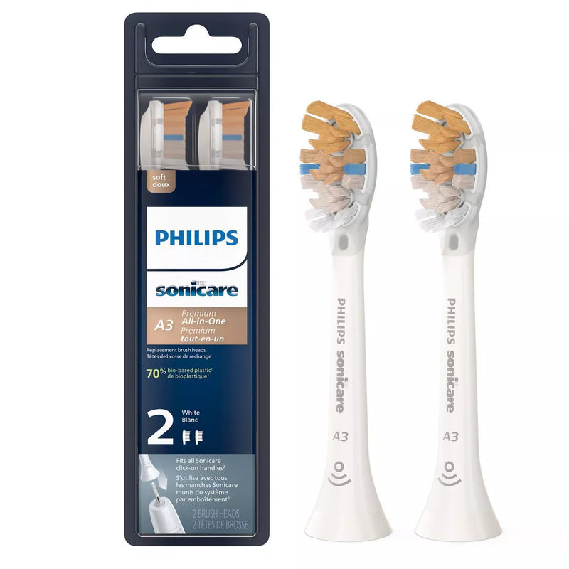 Philips Sonicare Toothbrush Heads All In One White HX9092/67 2 Pack