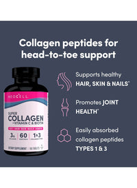 Neocell Super Collagen + C + Biotin 180 Tablets