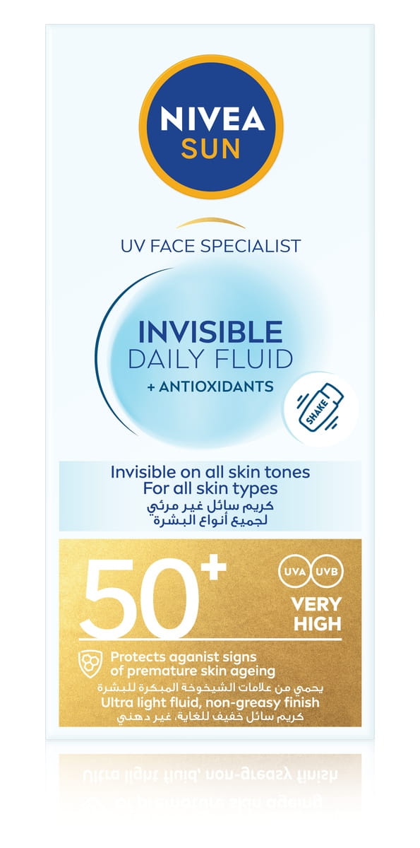 Nivea Sun Invisible Daily Fluid Ultra Light Fluid SPF50+ 40ml