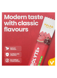 Valeo Hydration Electrolyte+ Pomegranate & Watermelon 20 Packs
