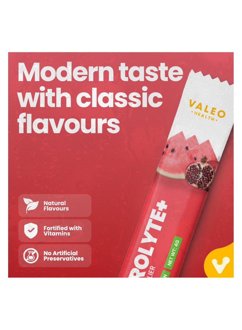 Valeo Hydration Electrolyte+ Pomegranate & Watermelon 20 Packs