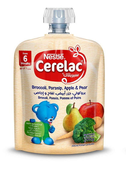 Cerelac Apple Pear Broccoli Parsnip 90g