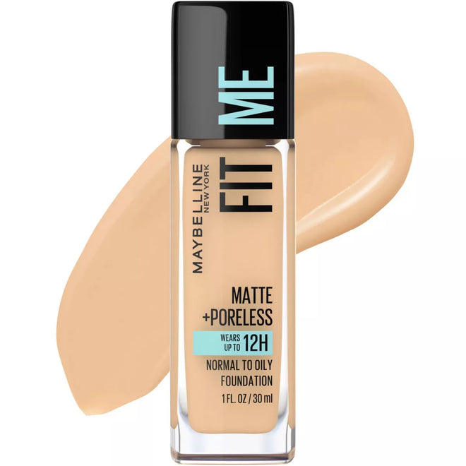 Maybelline Fit Me Matte + Poreless Liquid Foundation 128 Warm Nude