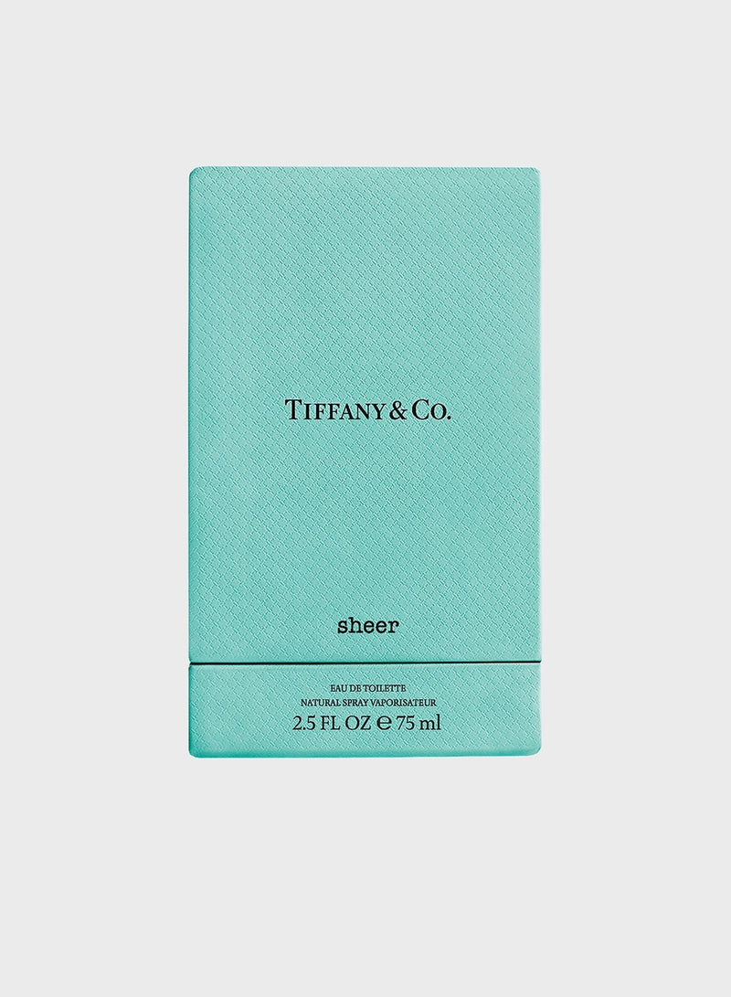 Tiffany & Co. Sheer Eau de Toilette 75ml