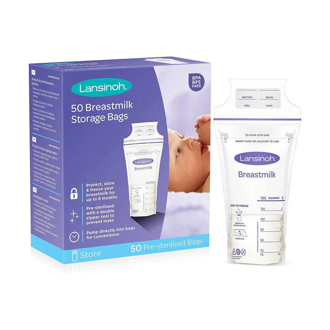 Lansinoh Breastmilk Storage Bags 50 Pack