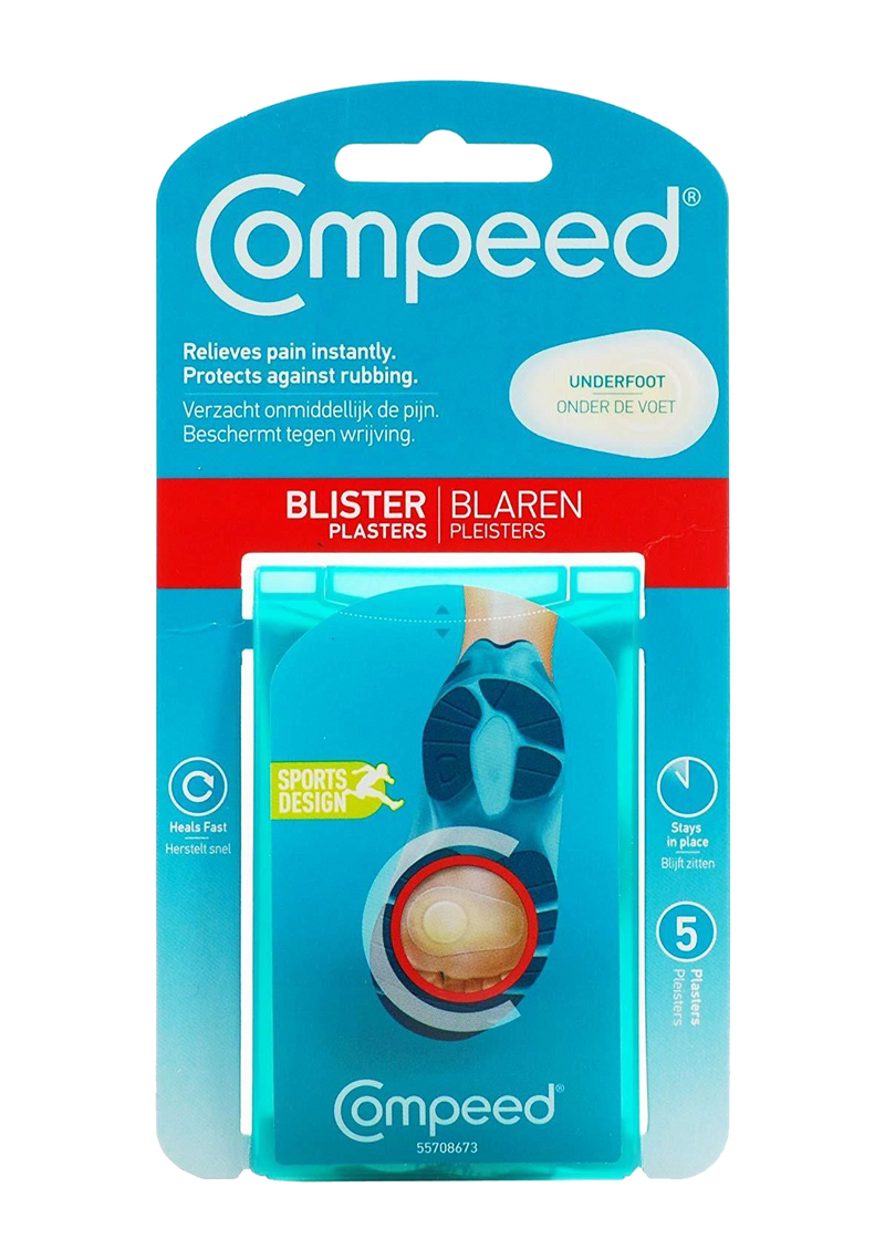 Compeed Blister Plasters Sports Underfoot 5 Pieces