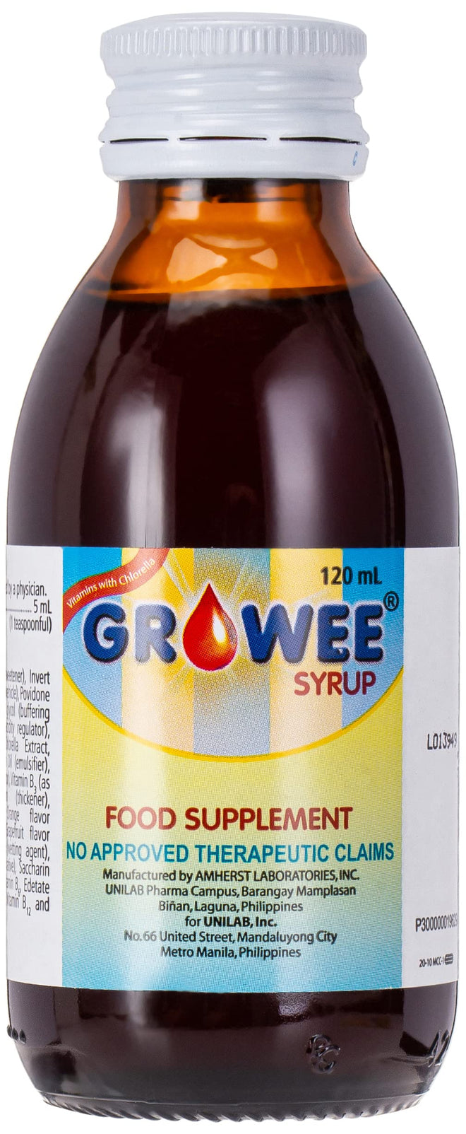 Growee with Chlorella Syrup 120ml