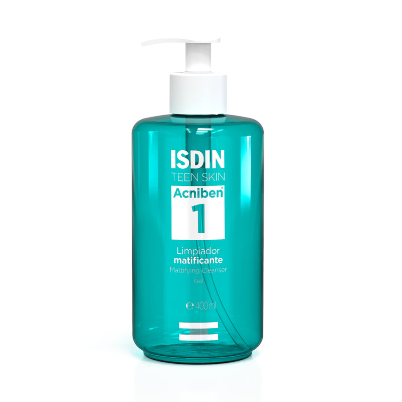 Isdin Oily Skin Acniben Mattifying Cleanser Gel 400ml