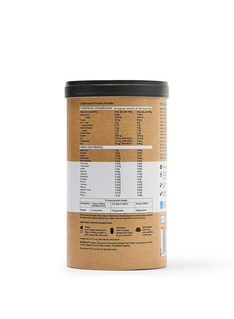 Amazonia RAW Protein Isolate Natural 500g