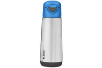 B.Box Hydratio Insulated Spout Bottle Blue Slate 500ml