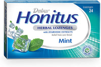 Dabur Honitus Herbal Mint  24 Lozenges