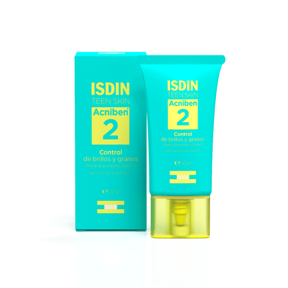 Isdin Teen Skin Acniben Shine & Pimples Control Gel Cream 40ml