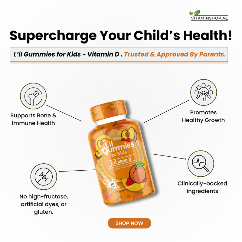 Lil Gummies For Kids Vitamin D 60 Gummies