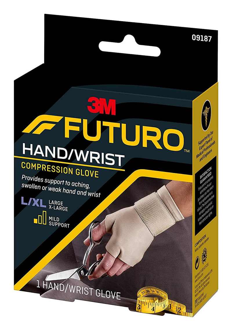 Futuro Hand Wrist Compression Glove Large/X Large