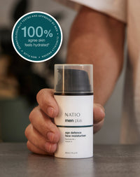 Natio Mens Plus Age Defence Face Moisturiser 80ml