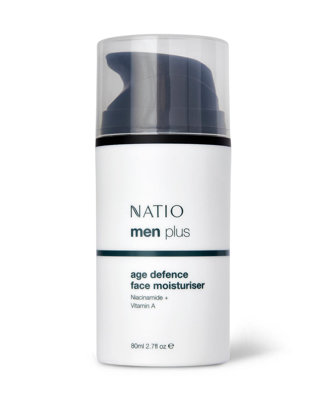 Natio Mens Plus Age Defence Face Moisturiser 80ml