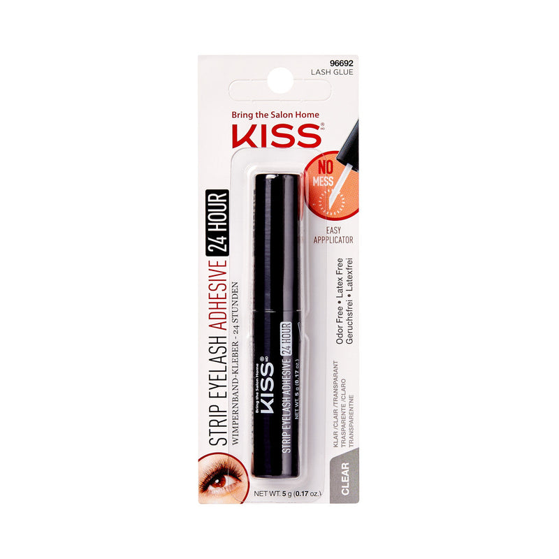 Kiss Eyelash Adhesive KEHG01C Strip 24 Hours Clear 5g